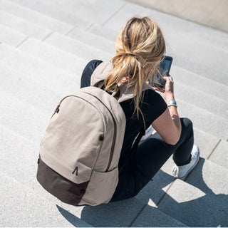 Recycled Daypack, Recycled Materials, Classic Backpack Silhouette, Everyday Carry Backpack, Laptop Backpack